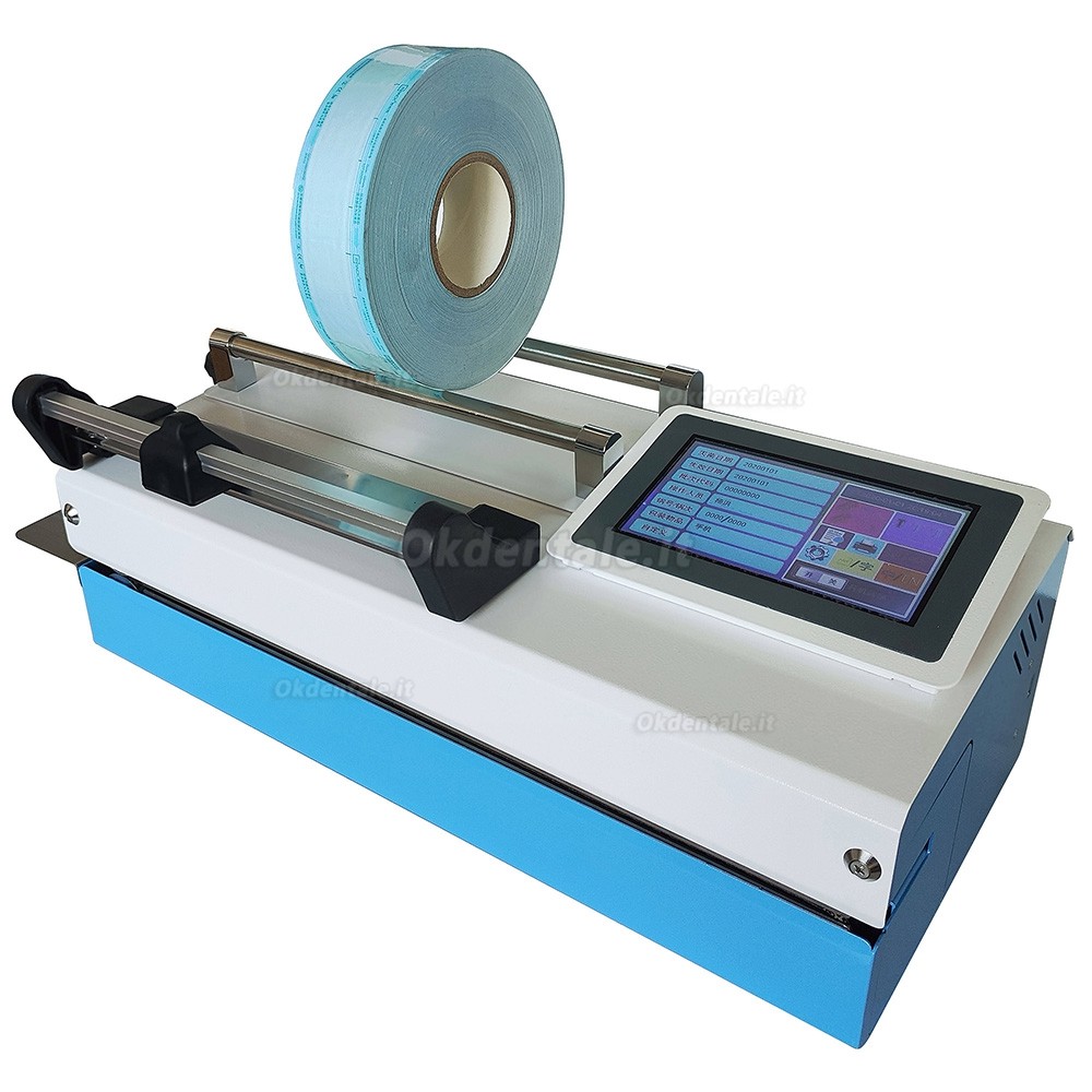 Sigillatrice sterilizzazione automatica odontoiatrica MaYou MY100-K2D con stampanti & taglierina manuale